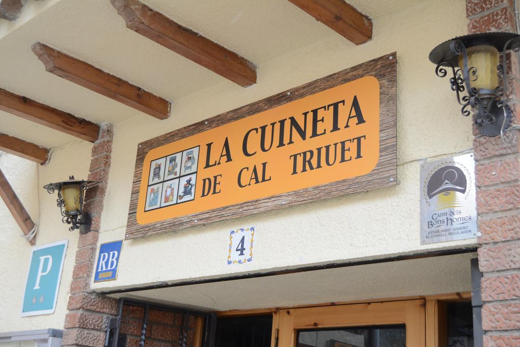 Hostal La Cuineta De Cal Triuet Gósol Eksteriør bilde